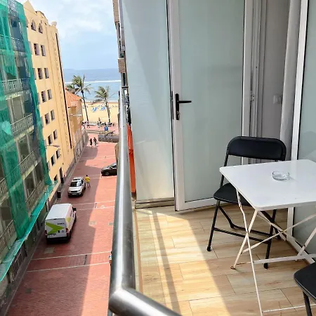 403 Vista Mar Con Balcón Casa de Férias Las Palmas de Gran Canárias
